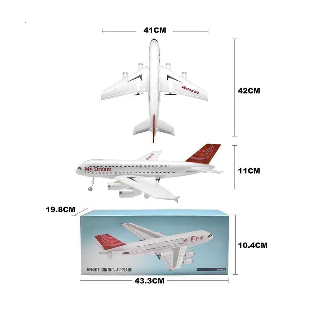 Ferngesteuertes flugzeug a380