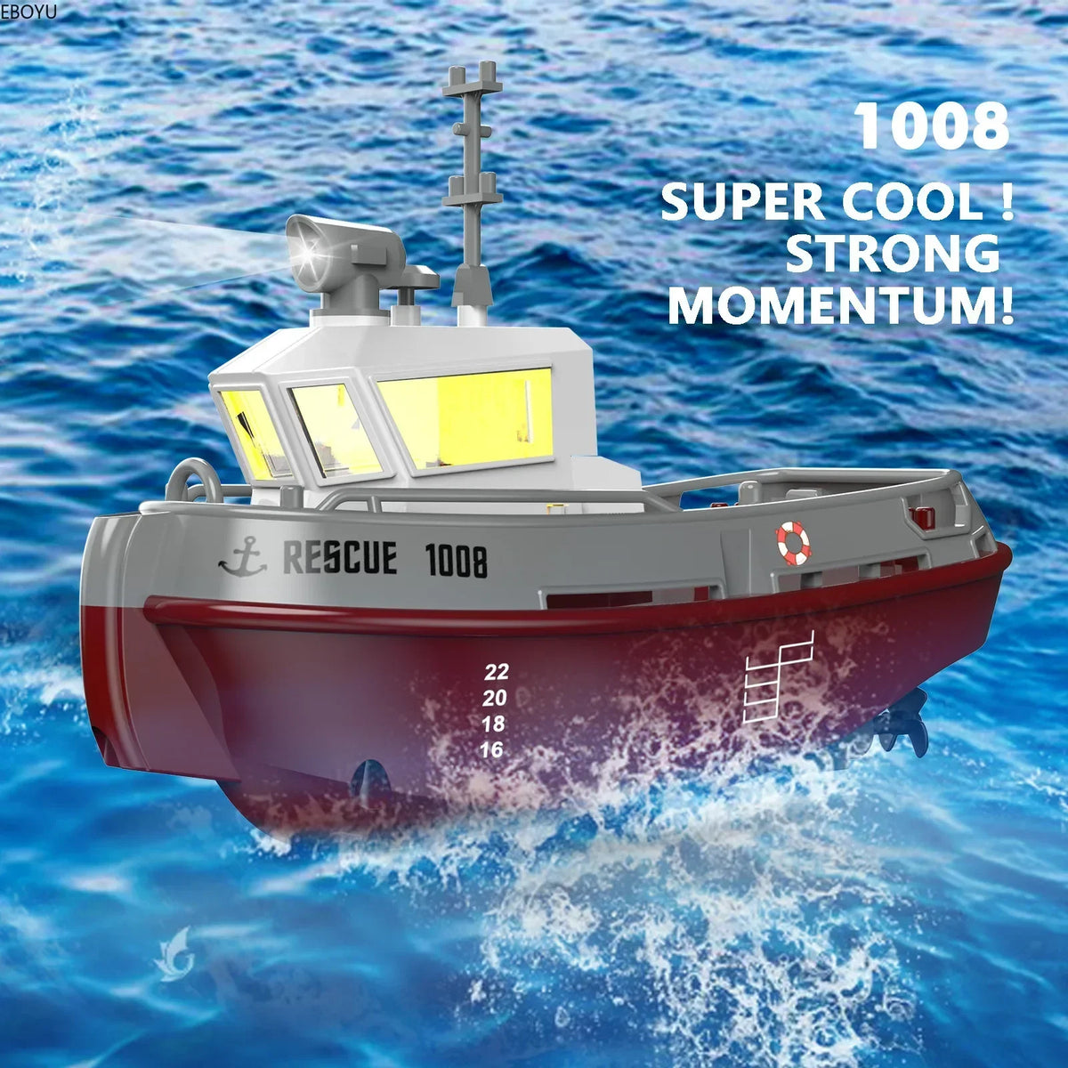 Boot ferngesteuert kinder - WHITE