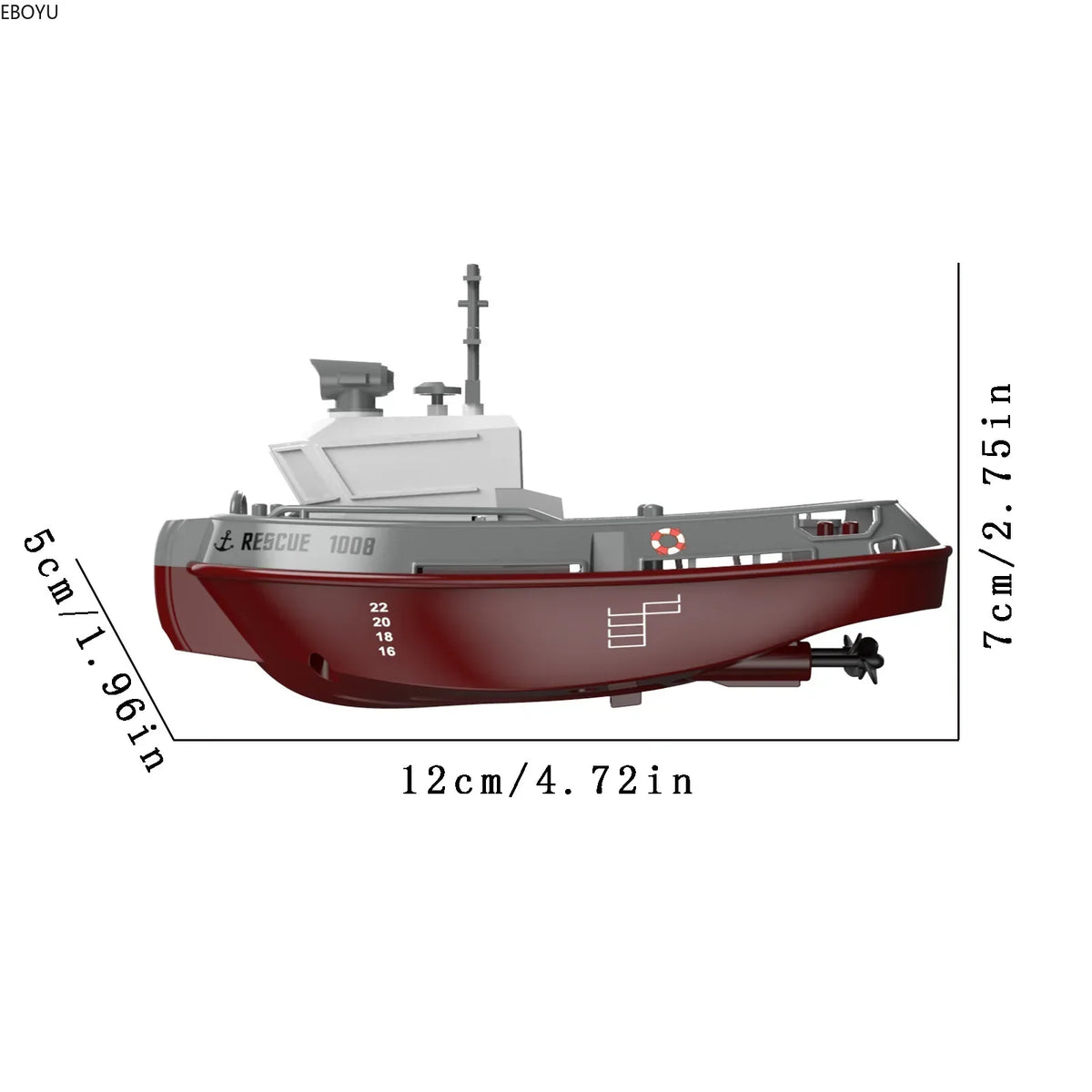 Boot ferngesteuert kinder - WHITE
