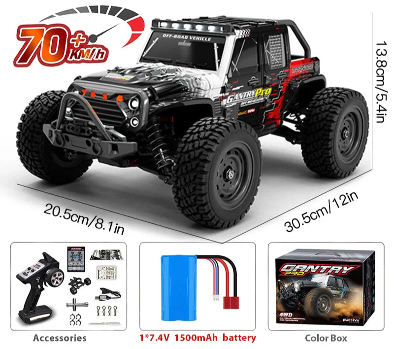 Ferngesteuertes auto 60 km/h - 16103PRO 70KM-H Box