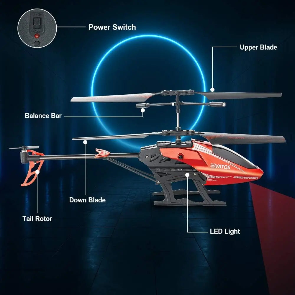 Helikopter mit fernbedienung - Red / GERMANY