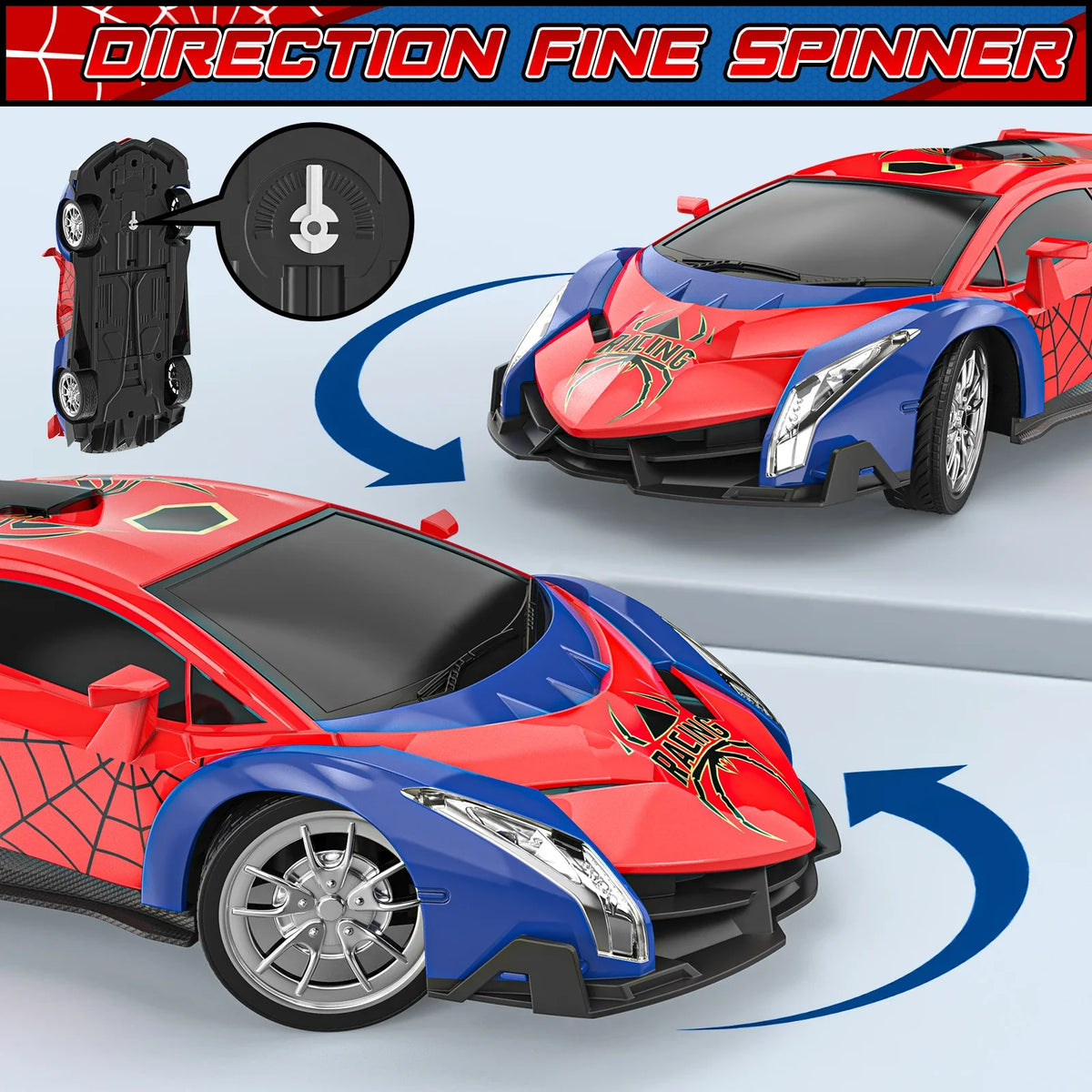 Spiderman auto ferngesteuert - france