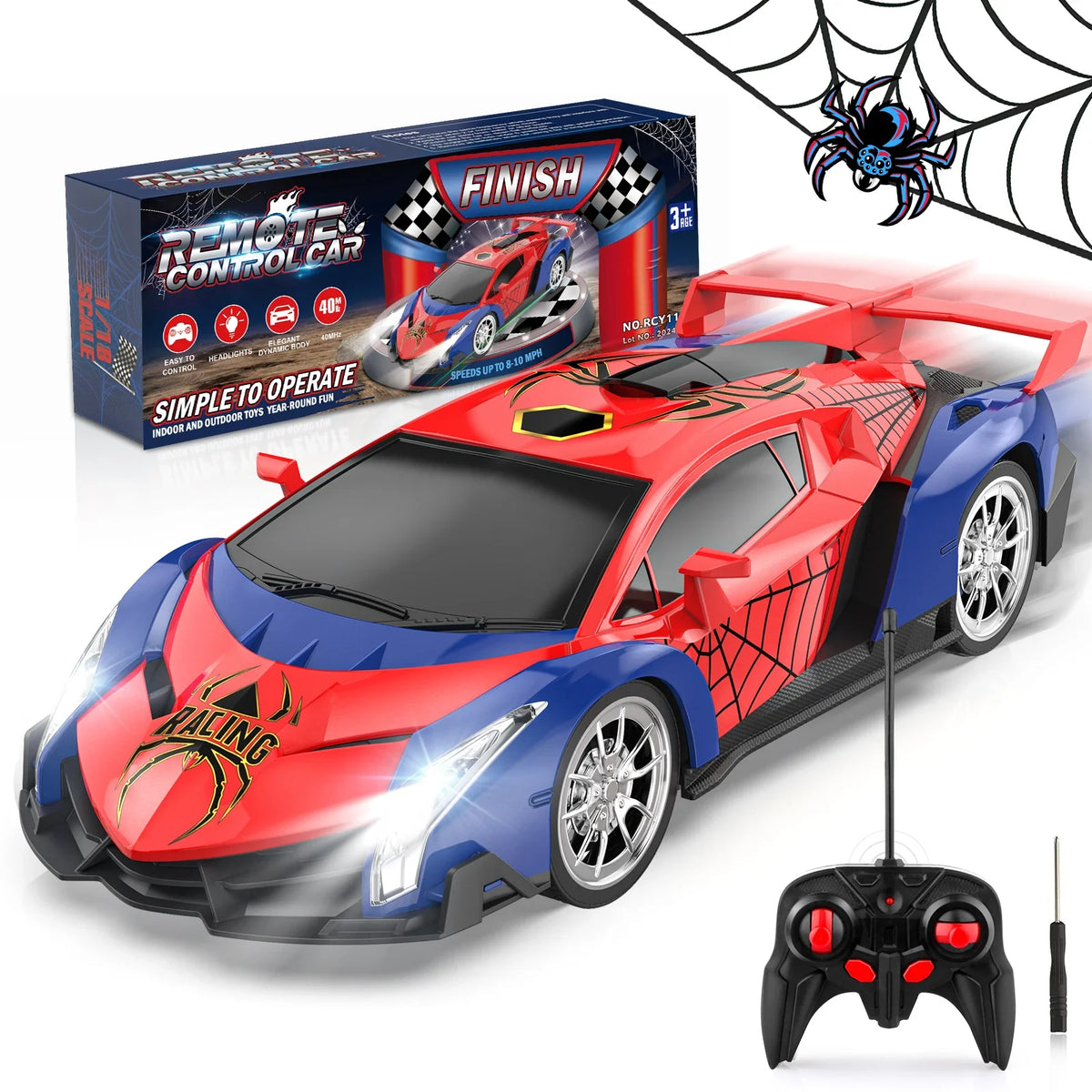 Spiderman auto ferngesteuert - france